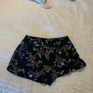 Athleta Black Botanics Hudson Boardshort Shorts